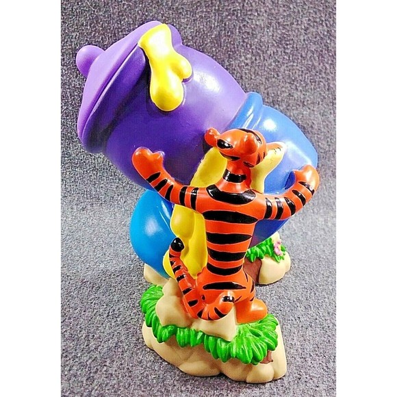 2002 Disney Winnie The Pooh & Tigger Honey Pot Dixie Paper Cup Dispenser - Picture 3 of 6